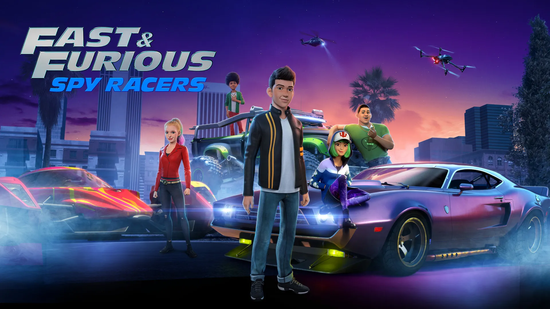 Marketing image for the series Fast and Furious Spy Racers